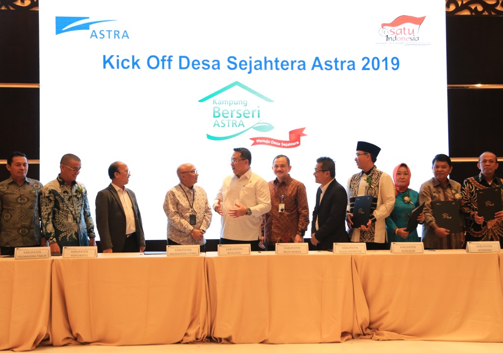 Collaboration of 645 Astra Prosperous Villages in 34 Provinces